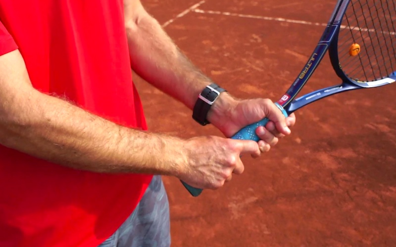 Tennis Backhand Grip a