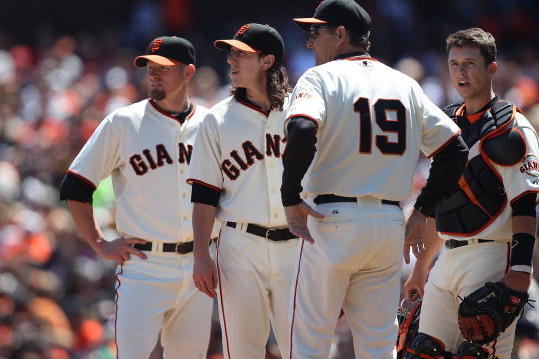 what place are the san francisco giants in