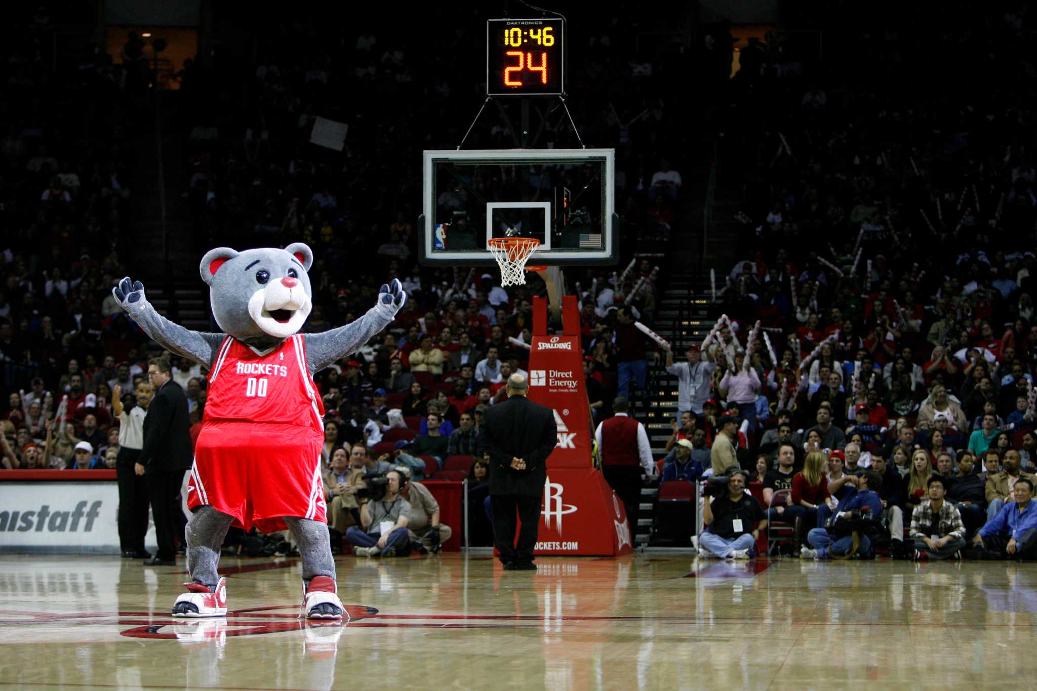 what is the houston rockets mascot