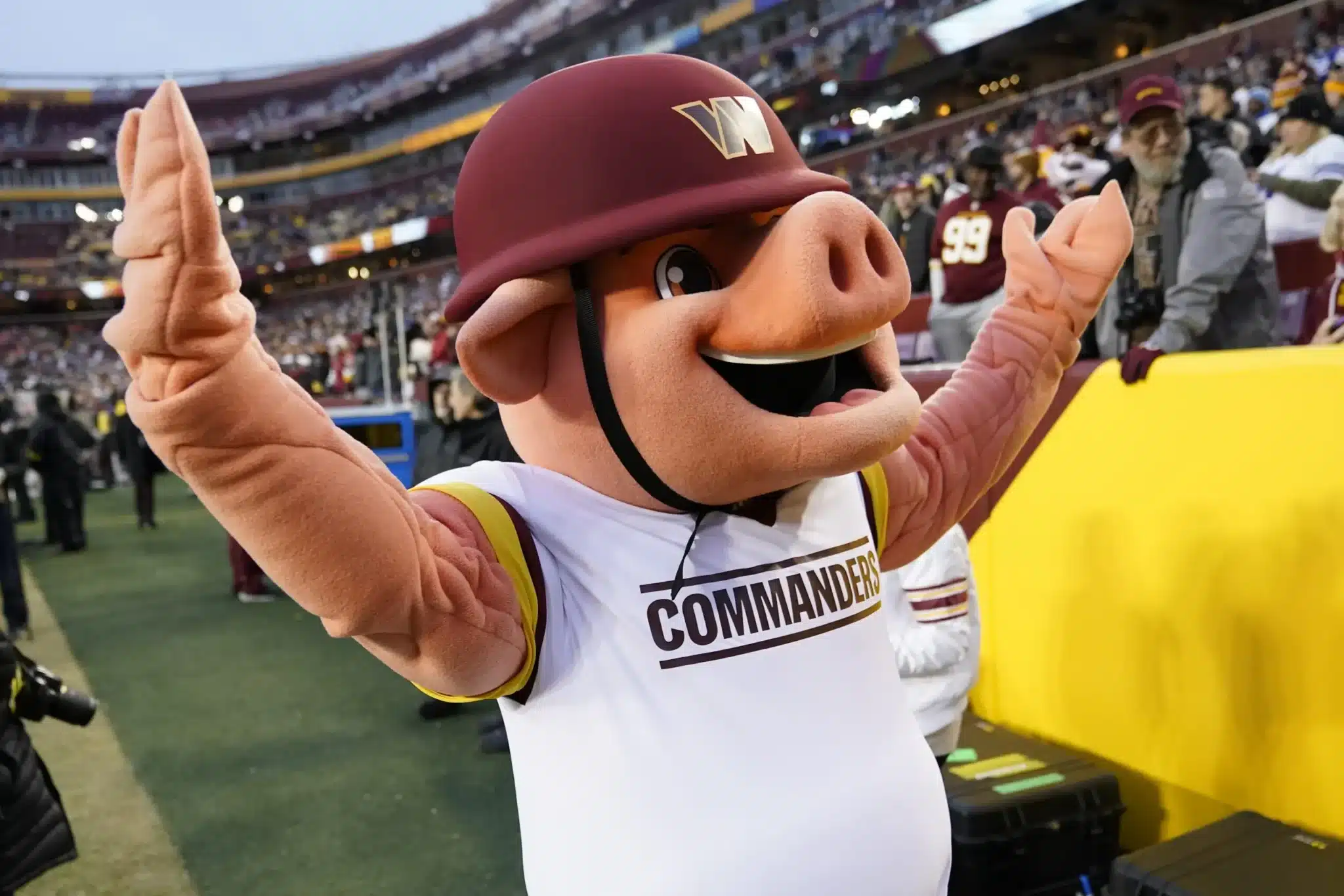 what is the washington commanders mascot