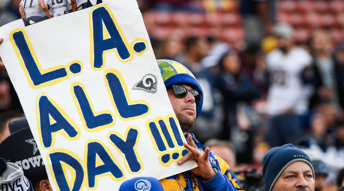 when did the rams leave los angeles